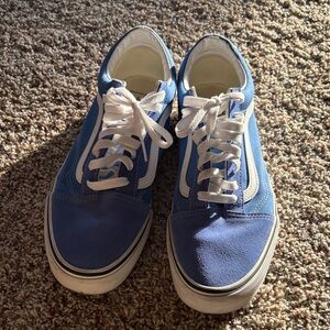 Vans Blue and White Sneakers